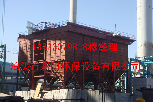 電廠鍋爐除塵器安裝施工現場2